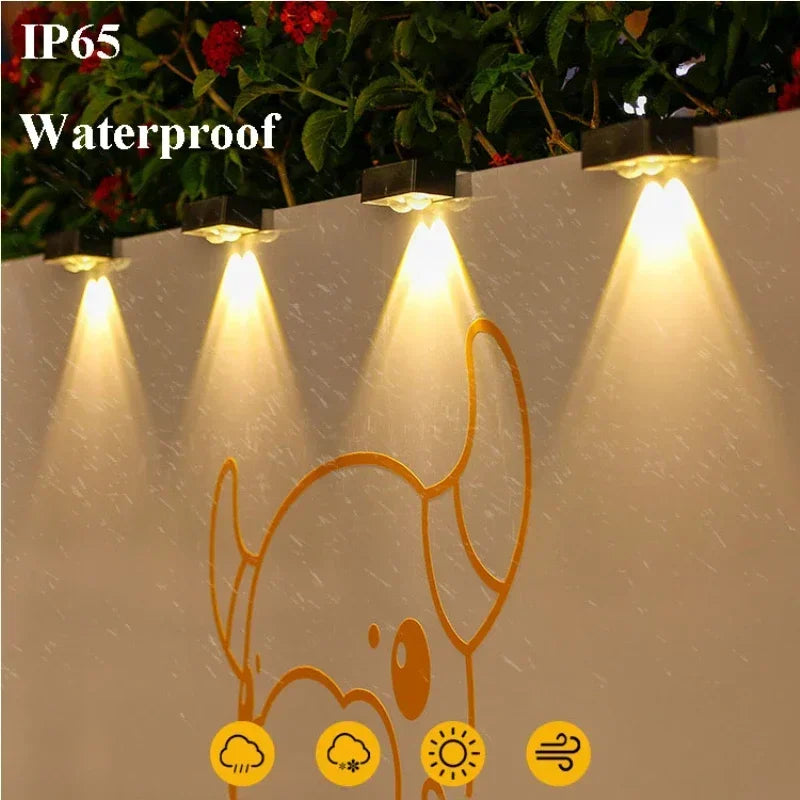 LED Solar Step Lamp – Outdoor Stair & Garden Lights