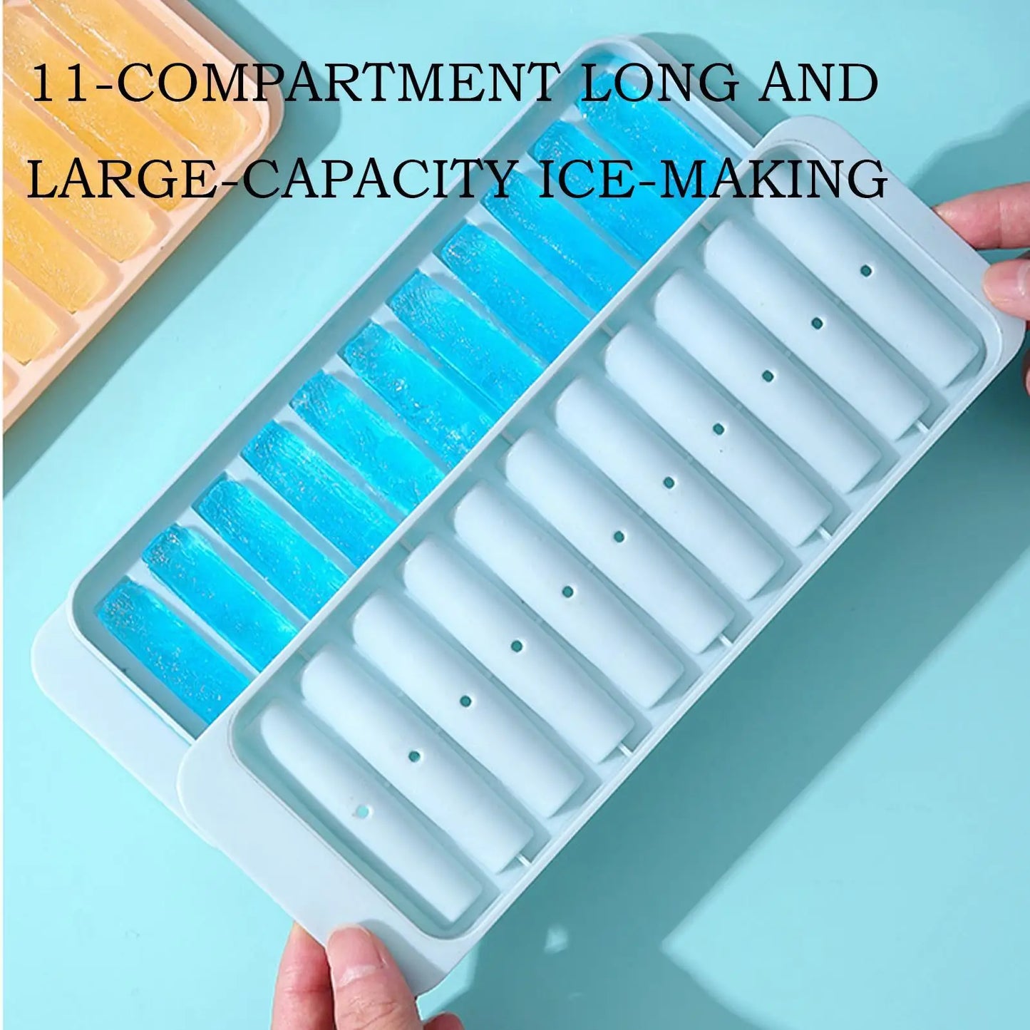 ChillStick Long Ice Cube Tray with Lid