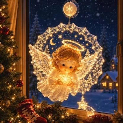 FrostPane Christmas Window Light