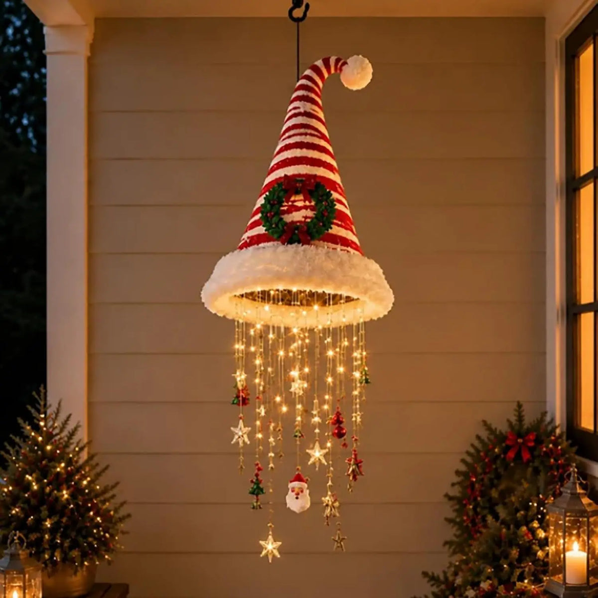 SantaGlow – The Magical Christmas Hat That Lights Up Your Home! 🎅