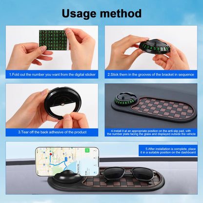 DriveGrip 360° Dashboard Phone Holder & Anti-Slip Mat