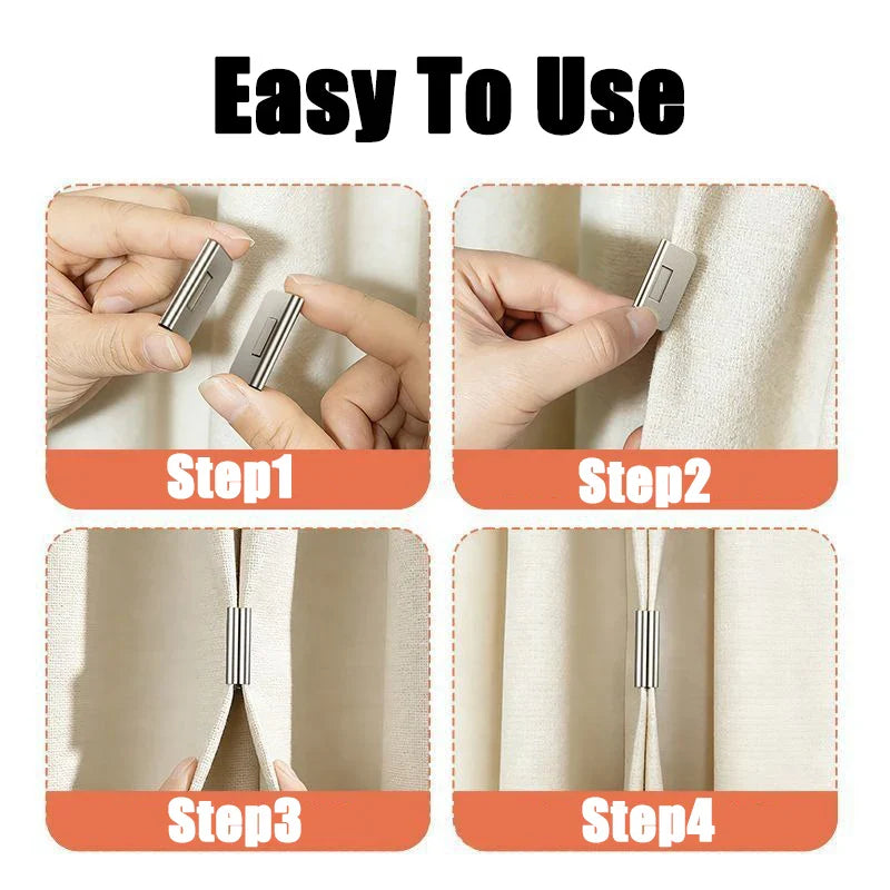 SealMag Magnetic Curtain Clips