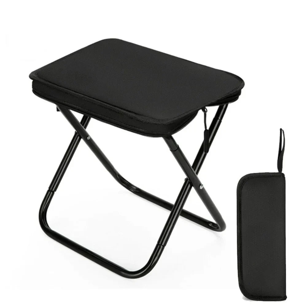 PackSeat Folding Backpack Stool | Portable Crossbody Chair with Heavy-Duty Steel Frame