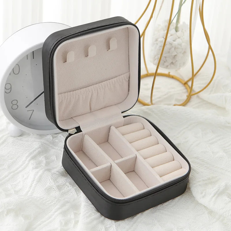 LuxeNest Travel Jewelry Case