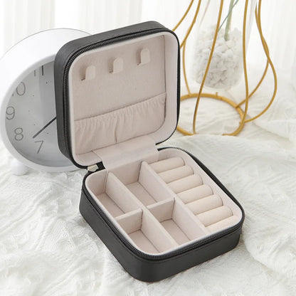 LuxeNest Travel Jewelry Case