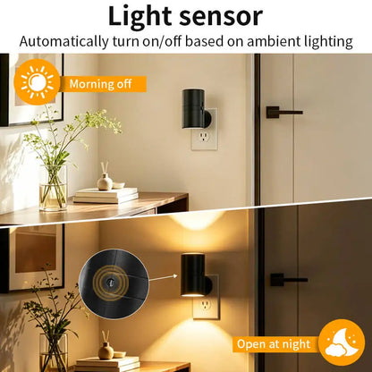 DuskGlow Sensor Plug-In Night Light