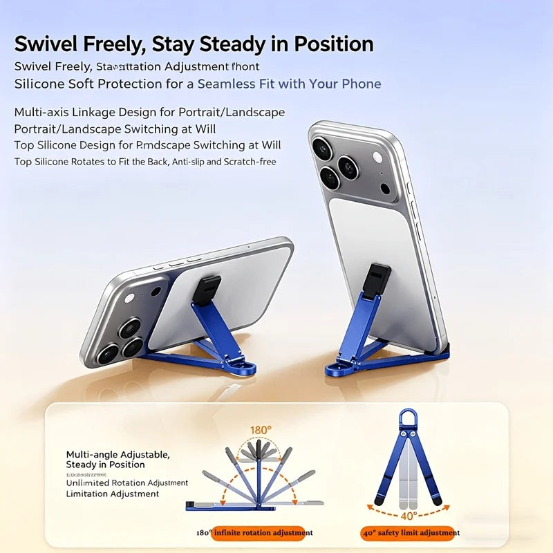 PocketStand - Foldable Keychain Phone Holder