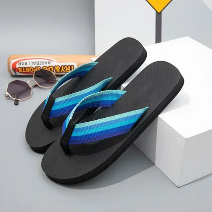 Hidden Middle Finger Funny Flip Flops