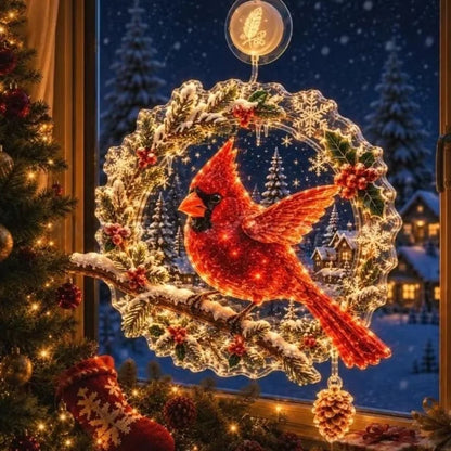 FrostPane Christmas Window Light