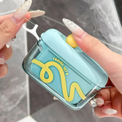 FlossPop – Pop-Up Dental Floss Box for On the Go 🦷✨