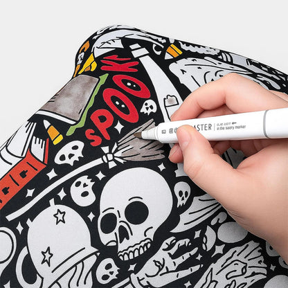 ColorCozy - DIY Color Your Own Fuzzy Blanket with 24 Markers