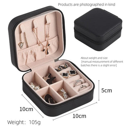 LuxeNest Travel Jewelry Case