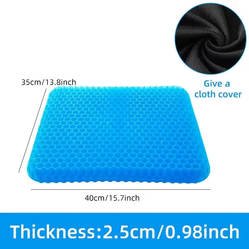 CoolSit – Breathable Honeycomb Gel Seat Cushion 💺❄️