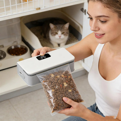 FreshLock Pro - Rechargeable 2-in-1 Magnetic Bag Sealer & Cutter