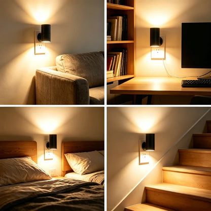 DuskGlow Sensor Plug-In Night Light