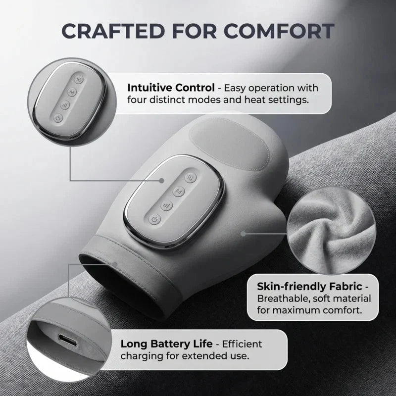 HandRelief – Airbag Massager for Fingers, Palm and Wrist 🤲✨