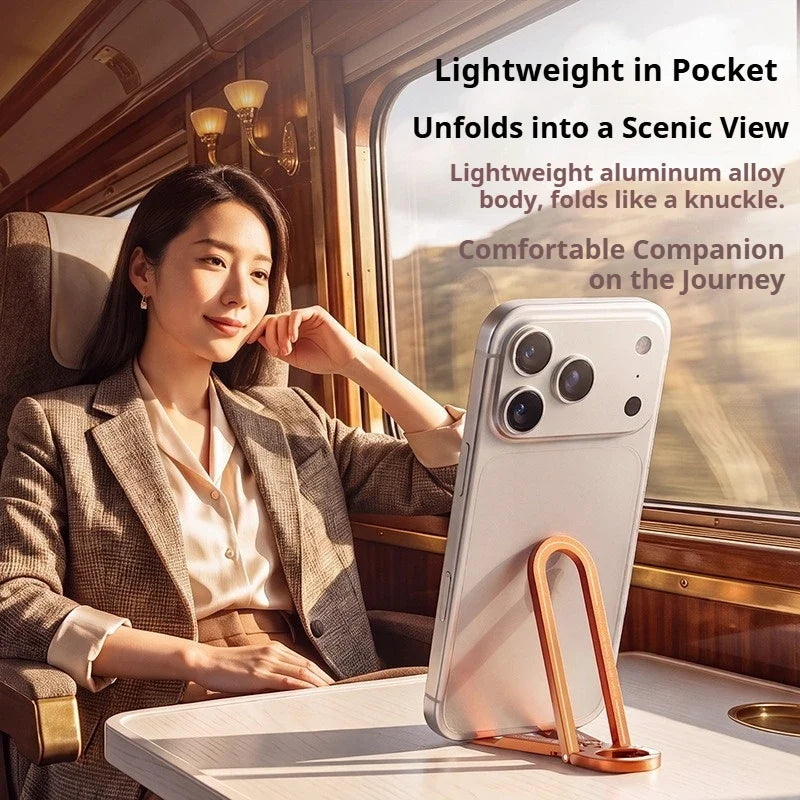PocketView Mini Foldable Aluminium Phone Stand