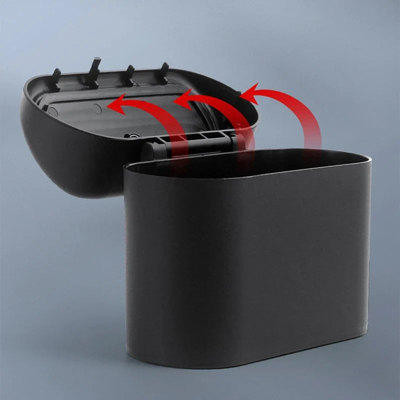 Hanging Car Trash Can with Lid
