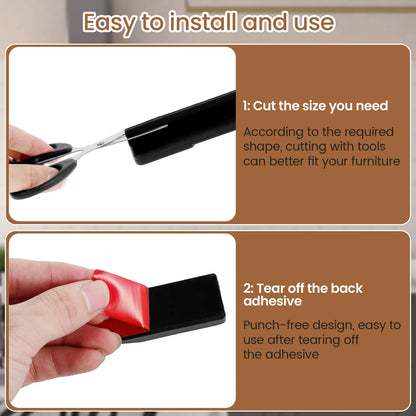 StepPull Hands-Free Cabinet Foot Handle | Stick-On Drawer Opener for Kitchen & Trash Cabinets