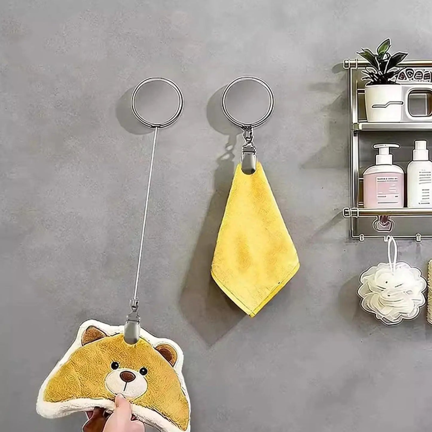 EasyReach Automatic Retractable Towel Holder