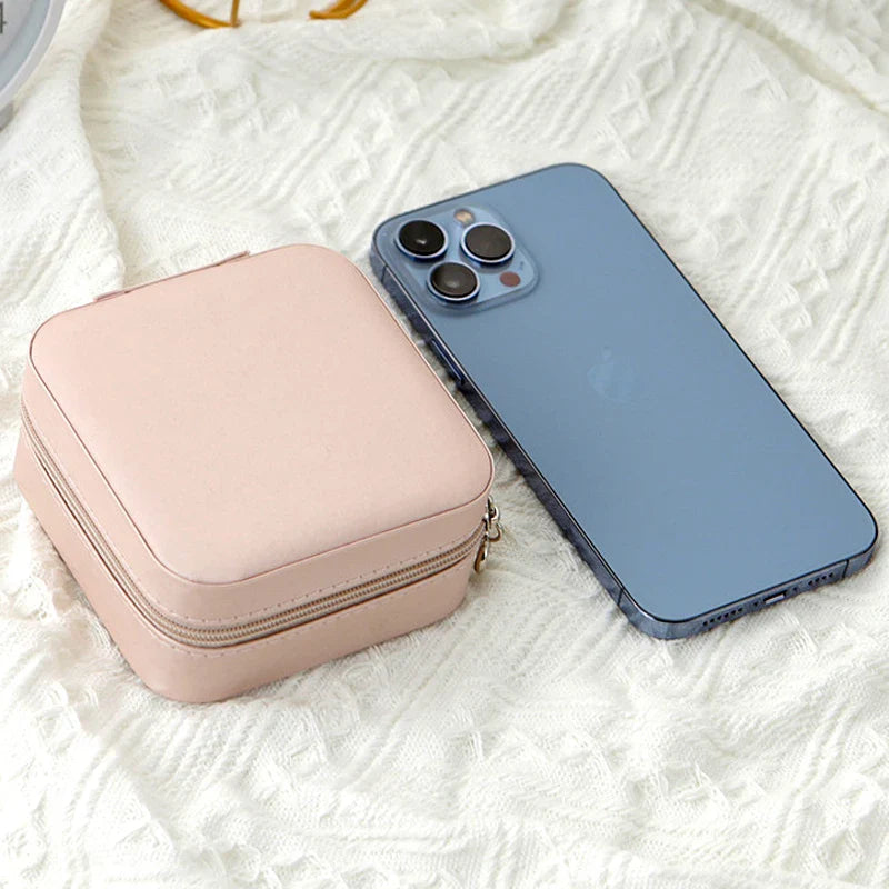 LuxeNest Travel Jewelry Case