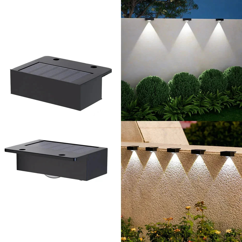 LED Solar Step Lamp – Outdoor Stair & Garden Lights