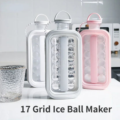 FrostBottle 2-in-1 Portable Ice Cube Maker