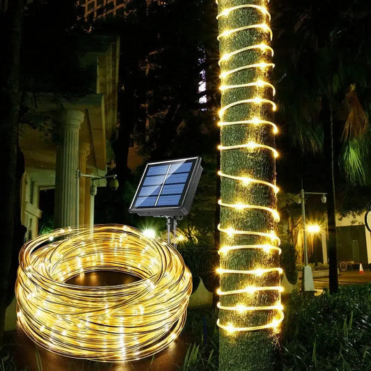 Solar Rope Strip Light – Outdoor Waterproof