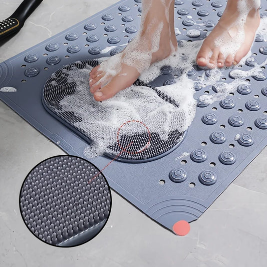 Non-Slip Massage Bath Mat – Shower Safety Rug